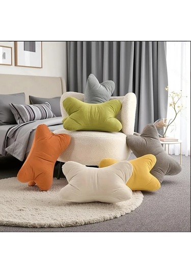 Elmpaly Turuncu Yastık: Yatak, Kanepe Ve Sandalye İçin Ergonomik Bel Boyun Desteği, Nefes Alabilir Malzeme Turuncu