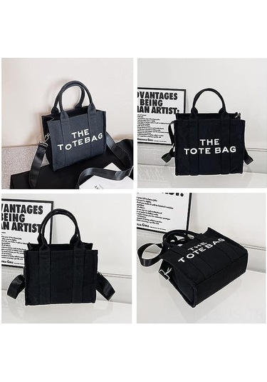 Jeemson Kadınlar İçin Kanvas Çanta - Çapraz Askılı, Omuz Ve El Taşıma Seçenekleriyle Günlük, Seyahat Ve Alışveriş İçin Dayanıklı Ve Hafif Tasarım Diğer