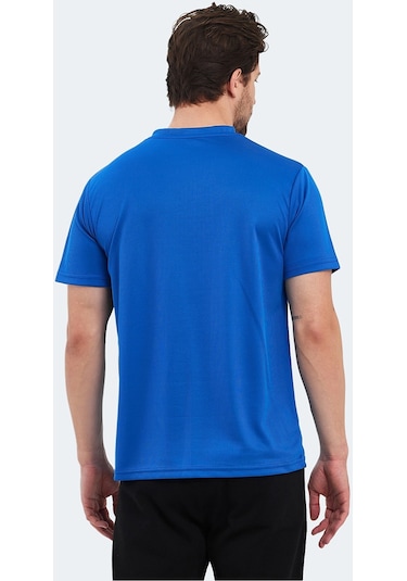 Slazenger OTAR I Erkek  Saks Mavi Tişört