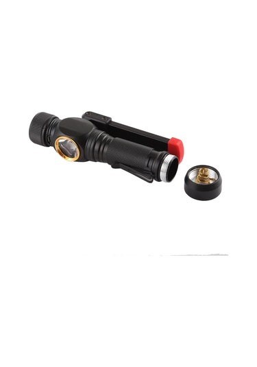 Sones W550 10w 800lm Usb Şarj T6 + Cob Ipx6 Su Geçirmez Güçlü Led El Feneri 5 Modlu Çalışma Lambası Siyah