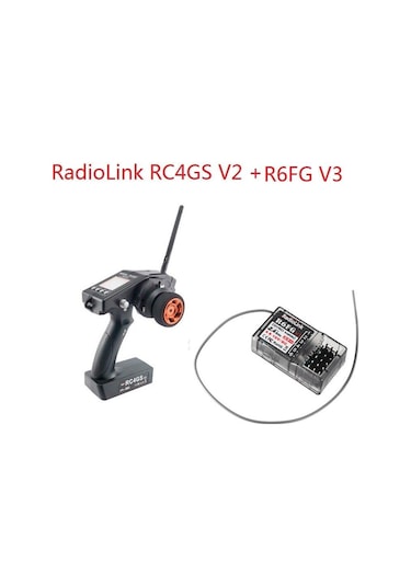 Radiolink RC4GS V2 2.4Ghz Uzaktan Kumanda Radio Kontrol & R6FG Al