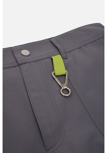 Ceplı Kargo Pantolon Erkek Grı