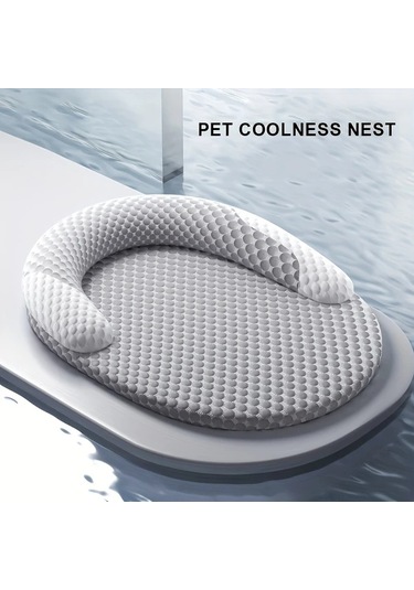 Tongdashop 70x55 Cm Çıkarılabilir Yıkanabilir Soğutucu Köpek Yatağı Tüm Mevsimler İçin