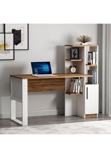 Tody Çalışma Masası - Beyaz Kemençe Beyaz - Kemençe