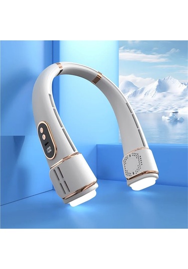 Jialan Asılı Boyun Fanı Tembel Kanatsız Türbin Taşınabilir Üç