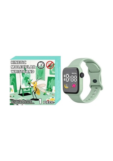 Trendooze Gençlik Beyaz Led Dokunmatik Spor Saati Gaojunshop01 Dayanıklı Kayış 24saat Beyaz Beyaz