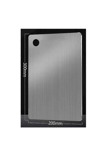 Titanyum Kesme Tahtası Çift Taraflı Titanyum Mutfak Doğrama Tahtası B Diğer