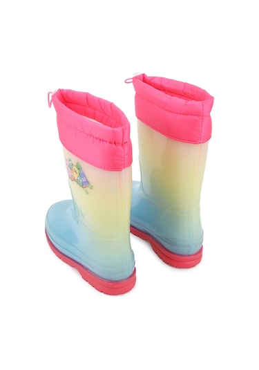 Gezer 00675 Kız Çocuk Termal Astarlı Su Yağmur Geçirmez Çizme Fuşya