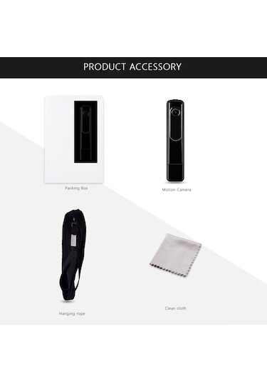 Neevoyu Full Hd 1080p Gizli lı - 140 Geniş Açı, Düşük Işıkta Kayıt, 3 Saat Çalışma Süresi, Usb Ve 64gb Destekli Mini Gömülü Kamera