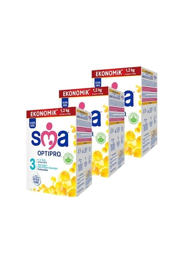Sma Optipro 3 Devam Sütü 1200 G 3 Adet