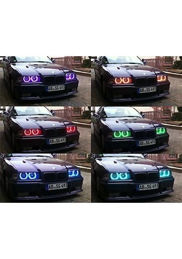 Bmw E46 Multıcolor Angel Halka 16 Renk Uzaktan Kumandalı N11.258