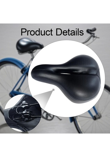 Homyl Yeni Başlayanlar Ve Tutkunlar İçin Bisiklet Sele Minderi Siyah