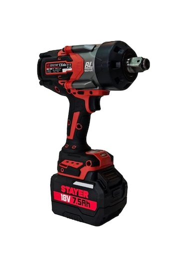 Stayer IWB 1600 Kömürsüz Akülü Somun Sıkma 1/2" Li-ion 18V 7.5Ah