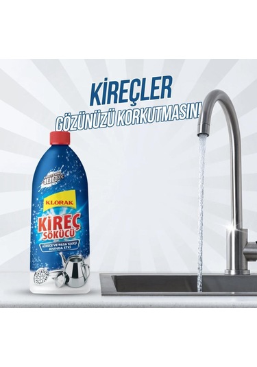 Klorak Kireç Sökücü 750 Ml 6 Adet 6'lı Set