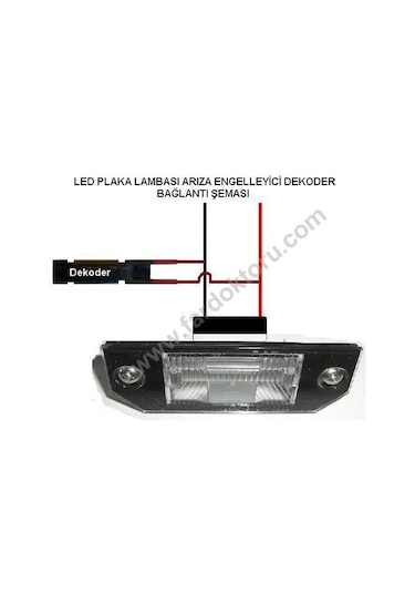 Fardoktoru Opel Astra K Led Plaka Seti N11.1710