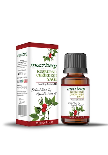 Multidem Hmd Kuşburnu Çekirdeği Yağı 2 x 50 ML