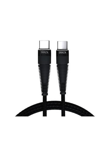 Shaza SG2006T Type-C To Type-C 1 M 32 W 5A Şarj Kablosu