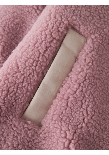 Name It Nknmattıa Sherpa Unisex Çocuk Ceket 13241683 Pembe
