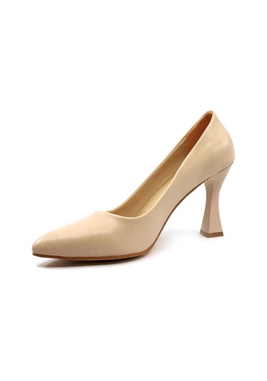 Ayakkabımood Cc 349 9 Cm Ten Stiletto Bayan Ayakkabı 001