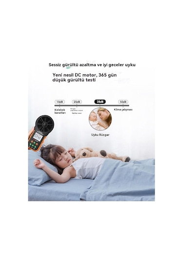 Worryfree Beyaz Işık Gövdesi Sessiz Yatak Odası E27 Uzaktan Kumandalı Tavan Vantilatörü Işığı Çok Renkli