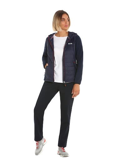 Slam Act Ws Hood Hybrıd Fleece W13 Lacivert