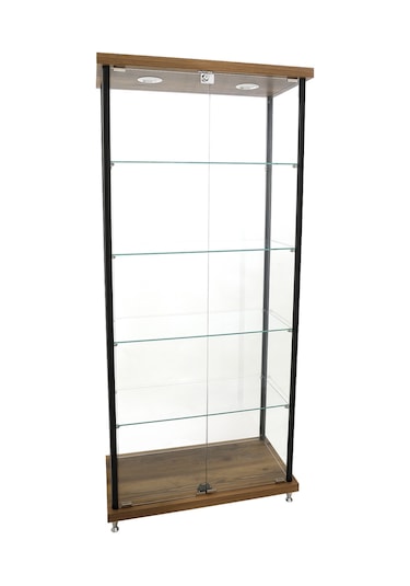 Kurulu Teslimat, 40x60x175,camlı Dolap, Camlı Vitrin-