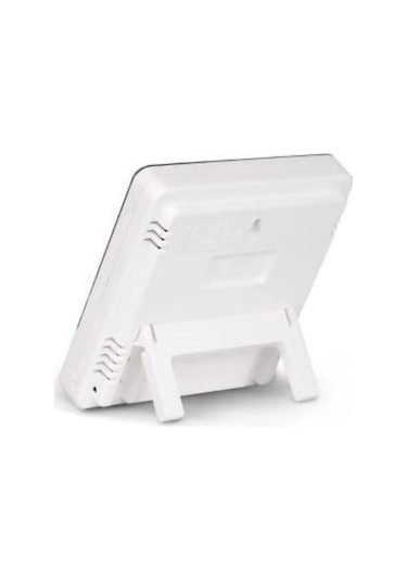 5 Adet Dijital Termometre Sıcaklık Ve Nem Ölçer Masa Saati Alarm