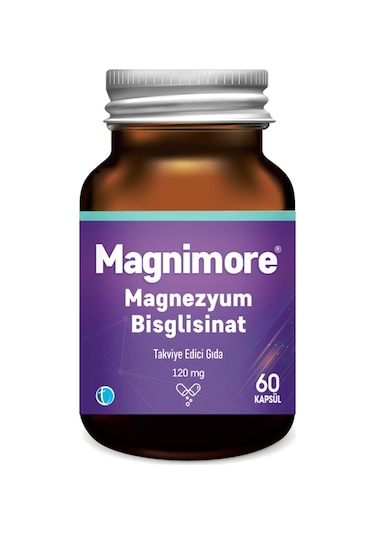 Magnimore Magnezyum Bisglisinat 60 Kapsül