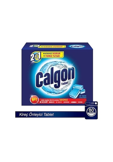 Calgon Çamaşır Makinesi Kireç Önleyici 80 Tablet