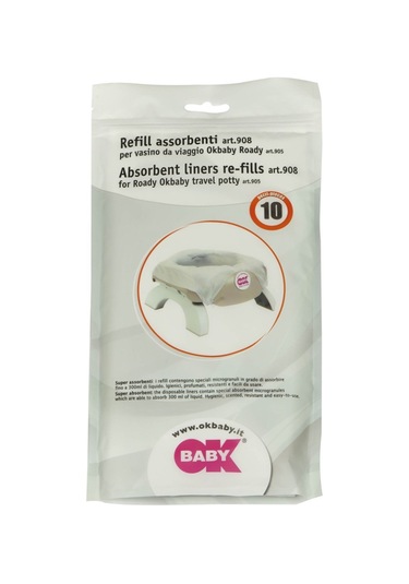 Okbaby Roady Katlanabilir Oturak Ve Klozet Adaptörü & Disposable Bej