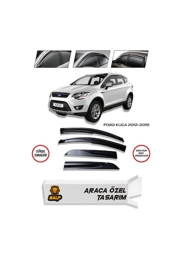 Ford Kuga Cam Rüzgarlığı 4lü 2012-2019 Arası