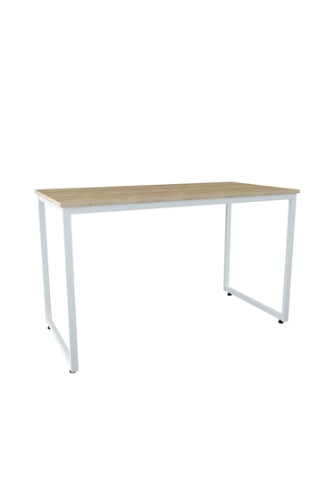 Rega Çalışma Masası 120x60 Safir Meşe Meşe  -  Beyaz