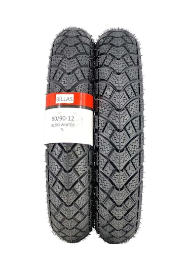 Tvs Jüpiter 110/ 125 Kışlık Lastik Takımı 90/90-12 Dubleks Tl Tubeless