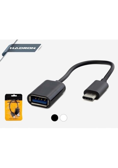 Hd4519 Type-c To Usb 2.o Otg Poşetli Typr-c Çevirici