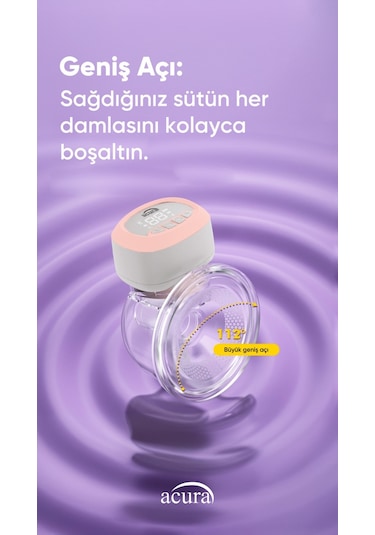 Acura Ac-3030 Giyilebilir Göğüs Pompası