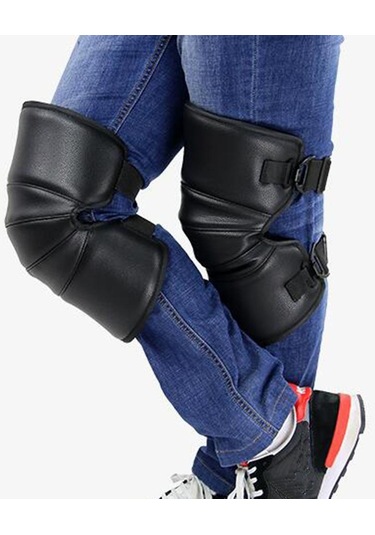 Suntek Su Geçirmez Motosiklet Bacak Isıtıcı Koruyucu Diz Pedleri 35 CM