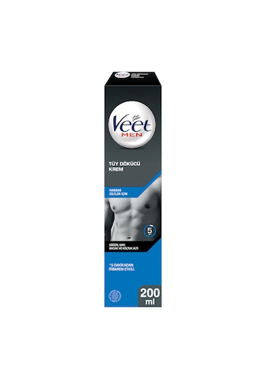Veet Men Hassas Ciltler için Erkek Tüy Dökücü Krem 200 ML