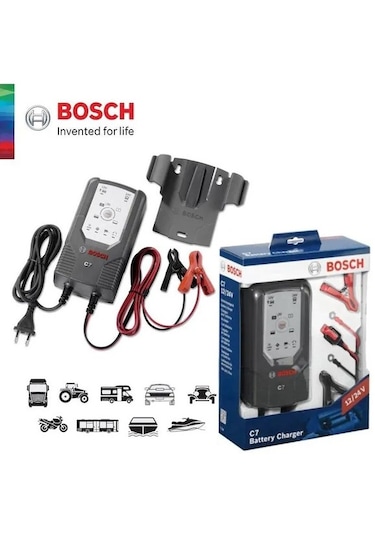Bosch C7 12/24v Akü Şarj Cihazı 018999907m Fiyatları ve Özellikleri