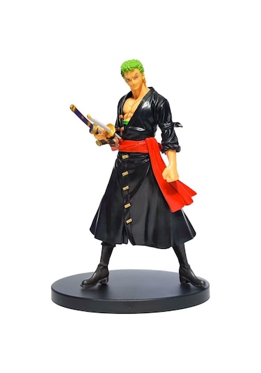 One Piece Roronoa Zoro Anime Aksiyon Figürü - 18 Cm Detaylı Model