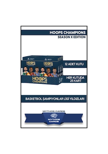 Mythos Cards - Bcl Hoops Champions Season X Edition - Tam Kutu