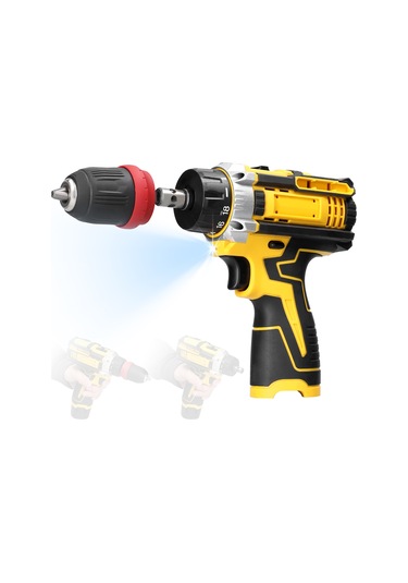 Symbee 12v 2'li Kablosuz Matkap Vidalama Makinesi - Hızlı Soğutma, Bit Yuvalı, Geniş Kullanım Alanı