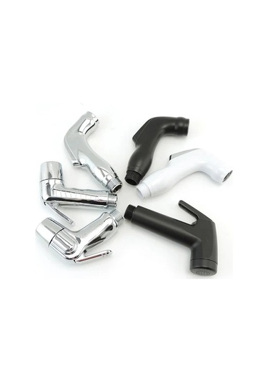 Joyhub Mingjin Shop2 D Tarzı 6 Tip Abs Plastik Tuvalet Püskürtücü Duş Başlığı Kendini Temizleyen El Banyo Bide Musluk Püskürtme Tabancası Su Yıkama 6js5xg Beyaz