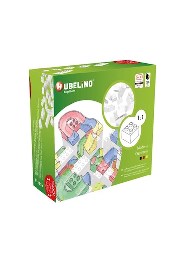Hubelino Marble Run Beyaz Blok Yapı Taşları 420602