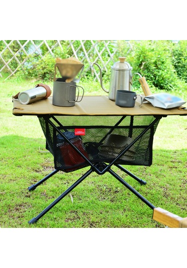 Maiyame Kamp Masa Aksesuarı: Dayanıklı Örgü Tülleme Çantası, Piknik-barbekü İçin Hafif, Çok Amaçlı Eşya Saklama Aleti Çok Renkli