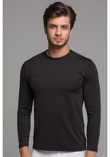 Thermoform Microfiber Uzun Kollu Fanila Siyah (393220149) Siyah