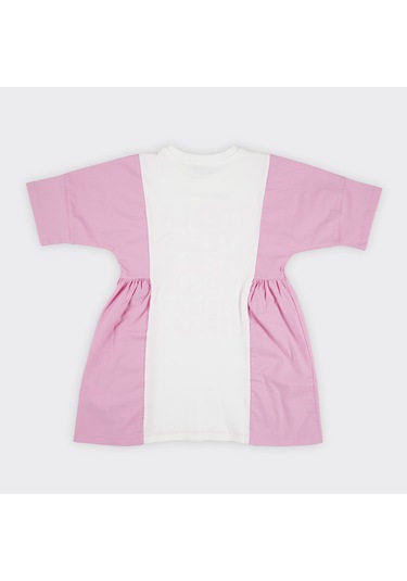 Kız Çocuk Baskı Detaylı Elbise 2411gk26004-4584 001