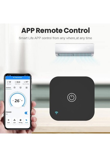 Ts06 Pro Dokunmatik Akıllı Klima Kontrol Cihaz Akıllı Termostat Dahili Sıcaklık Ve Nem Sensörü