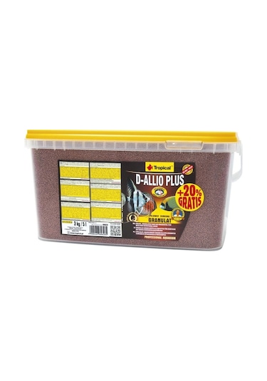 Tropical D-Allio Plus Gran 250 Gram Kovadan Bölme Sarımsaklı Yem
