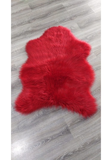 Giz Home Uzun Tüylü Post Halı 150x200 -kırmızı Kırmızı