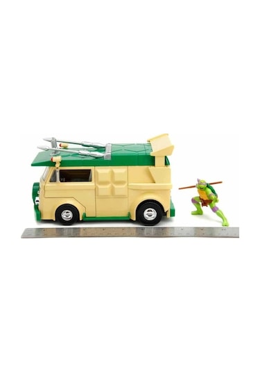 1:24 Tmnt Party Wagon Ve Donatello Figürü